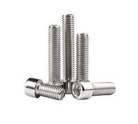 Vite a testa cilindrica con esagono incassato in acciaio inossidabile 201, prolunga per bullone con esagono incassato a testa cilindrica, M5M6M8-M5 * 60 * 10