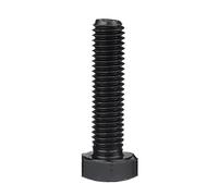 Vite a testa cilindrica Vite a testa esagonale esterna nera fine passo 1/1,25/1,5 Bullone Young M8 M10 M12(M12X1.5mm-1pcs,30mm)