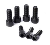 Vite a testa esagonale classe 12.9, prolunga, vite a testa esagonale testa cilindrica in acciaio legato, M4, filettatura intera-M4 * 16mm (200 pezzi)