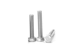 Vite a testa esagonale esterna in acciaio inossidabile M7 M9 1 mm 1,25 mm 1,5 mm passo filettatura fine 10-100 mm di lunghezza(M9x1.5x30mm 1pc)
