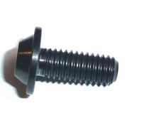 Vite A Testa Esagonale In Titanio Bassa Profilo T30 Torx Nera M6 x 20