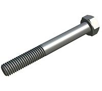 Vite a Testa Esagonale (Quantità di 5 pezzi) Bulloni Esagonali Classe 8.8 Acciaio Legato Zinco Placcato Standard DIN931 ISO 4014 M10X120 (6.4 mm x 120 mm)