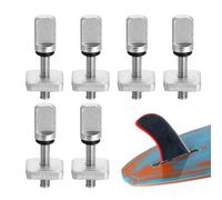 - Vite a testa piatta in acciaio inox, attacco a pinna regolabile, vite di facile installazione | Parte Surfboard -GEARTAGGIE, viti GRATUITE universali, Wall Ride -KOM