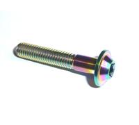 VITE A Testa Piatta Torx T30 In Titanio Bassa Prolunga RAINBOW M6 X 30 GR5