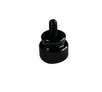 Vite a testa piatta zigrinata, Viti zigrinate multicolore 6-32x6.5mm 10 pezzi in alluminio da serrare a mano Pannello laterale PC HDD(Color-7)