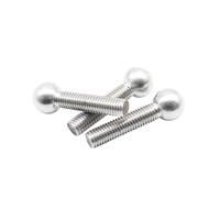 Vite a testa sferica in acciaio inossidabile 304 / Vite a ricircolo di sfere/Bullone for staffa rotante universale con estremità a sfera (Size : 5pcs M8X45X12)
