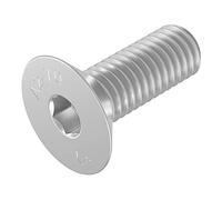 Vite a testa svasata SECCARO M4 x 12 mm, acciaio inox V2A VA A2, DIN 7991 / ISO 10642, esagono incassato, 20 pezzi