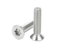 Vite a testa svasata Torx in acciaio inossidabile 304 A2-70, bullone GB2673 M2-M12(30mm,M6 10pcs)