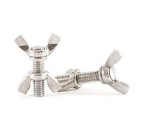 Vite ad ala, 2 pezzi M10×60Mm-M10×80Mm Vite ad alette e dado in acciaio inossidabile 304 adatti for progetti di riparazione mobili(M10x70mm)