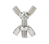 Vite ad ala, Assortimento di viti ad alette e dadi in acciaio inossidabile 304 M12×95Mm-M12×150Mm Elementi fissaggio con testa a farfalla(M12x100mm)