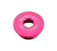 Vite autoestrattiva per movimento centrale burgtec shimano per pedivelle shimano xtr xt slx lx deore saint zee e bike colore toxic barbie pink