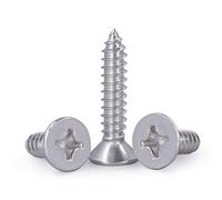 Vite autofilettante a croce a testa piatta in acciaio inossidabile 304, vite di prolunga m3m4, vite per legno vite per gong vite-M3 * 16mm /110 pezzi/