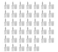 Vite Autofilettante A Croce Con Manicotto In Gomma Per Guardaroba Armadio Vetro Duro Antiscivolo Chiodi Partizione Hardware Montaggio Staffe Mensole