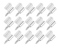 Vite autofilettante a croce da 1-200 pezzi con manicotto antiscivolo for supporto for mensola for armadio, supporto in laminato fatto in casa for mobili(15Set (30PCS))