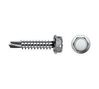 Vite autofilettante CELO 6,3 x 63 mm Vite per lamiera 100 Unità Zincato