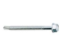 VITE AUTOPERFORANTE METALLO AMBROVIT - TECC ZINCATA BIANCA MM 6,3X100 CF=PZ 1...