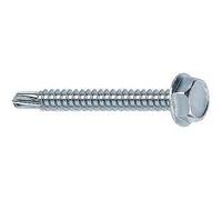 VITE AUTOPERFORANTE METALLO DRILLEX MUSTAD TECC ZINCATA BIANCA MM 4,8X19 CE 5