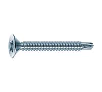 200x Vite Autoperforante Drillex&Reg; Mustad Zincata Bianca Tsp Ph E-100 4,8X60