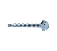 Vite Autoperforante Tecc 4,2 x 25 mm Zincato Bian Drillex Mustad 500 Pezzi