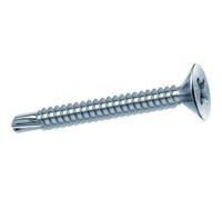 200x Vite Autoperforante Drillex&Reg; Mustad Zincata Bianca Tsp Ph E-100 4,8X70
