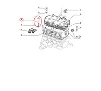 VITE BASAMENTO TESTATA FIAT PANDA - SEICENTO - CINQUECENTO ORIGINALE 46475573