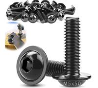 vite,bulloni,hardware,acciaio inossidabile viti M5-50mm,set 25 pezzi
