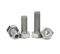 Vite cava esagonale esterna in acciaio inossidabile 304, bullone cavo, maschera for macchina, vite passante M4 M5 M6 M8 M10 M12 M14 M16 M20(M16x100 1pc)