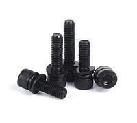 Vite con esagono e dado, Class 12.9 M8x35mm Hex Socket Screw With Cup Head Bolt Spring Washer Flat Washer 10 Pack