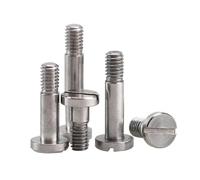 Vite con spalla posizionabile, Bullone a vite for gradino a spallamento di posizionamento con intaglio in acciaio inossidabile M2.5-M5((D5) M4x6mm)