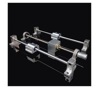 Vite conduttrice T8 passo 2 mm, passo 8 mm, lunghezza 200 mm, 800 mm + asse ottico OD 8 mm + staffa cuscinetto KP08 + staffa SK8 Parti for stampante 3D(550mm)