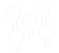 Vite decorativa in ferro per piante rampicanti per interni ed esterni, con 2 forme a scelta, perfetta per vasi, giardini e balconi, elegante a forma di cuore, forma rotonda