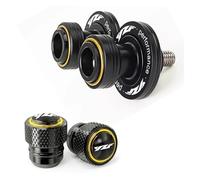 Vite del supporto del forcellone posteriore della Per YZF R1/S/M R3 R6 R7 R9 R25 R125 YZFR1 YZFR3 YZFR6 YZFR7 YZFR9, Supporti Per Forcellone Posteriore, Tappi Valvola Pneumatici(Combo Gold-B)