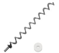 Vite dell'albero a coclea da 58,4 cm e boccola motore a coclea per Pit Boss e Traeger Pellet Grill, coclea di ricambio per Pitboss serie 1000 e 1100 e per Traeger Pro34, Eastwood 34, Texa Elite 34