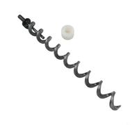 Vite dell'albero della coclea da 39 cm con kit di boccole in nylon per griglie a pellet Traeger per mantenere un trasferimento costante della coppia della coclea