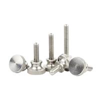 Vite di bloccaggio for vetro for facciata continua in acciaio inossidabile 304 M2 M3 M4 M5 M6 M8 M10 con testa zigrinata e regolazione a mano(M3x10mm 5pcs)