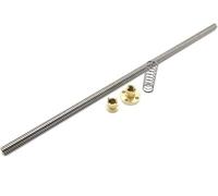 Vite di comando T8 da 2/4/8 mm, con dado anti-gioco, passo 2 mm, motore passo-passo tipo T for stampante 3D(Lead 8 mm*100 mm)