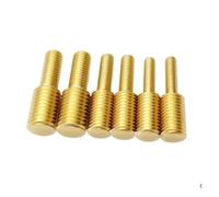 Vite di conversione, 5 pezzi M3/M4M5/M6/M8/M10/M12 Adattatore for bullone riduzione convertitore in ottone puro a doppia testa(M5x10 to M6x10)