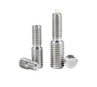 Vite di conversione, viti riduzione M4 M5 M6 M8 M10 M12 M16 Adattatore convertitore for fotocamera Bullone in acciaio inossidabile 304 Conversione senza testa a doppia estremità(M5x6 to m6x6)