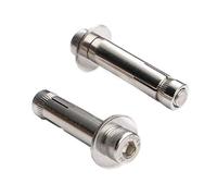 Vite di espansione a testa cilindrica con cava esagonale, bullone di espansione a testa cilindrica incorporato, M8M10M12-M12 * 80mm (2 pezzi)