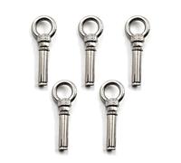 Vite di espansione ad anello in acciaio inox 304, con occhiello di espansione, 5 pezzi
