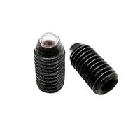 Vite di fermo del pistone a sfera in acciaio inossidabile 304 | Multicolor, misure, Utilizzato for pressione meccanica e posizionamento 50pz(Black,8MM-M4)