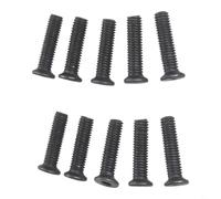 Vite di fissaggio filettata sinistra M5 25 mm 10 pezzi (M5) | Dimensioni M5 x 25 mm, filettatura sinistra, finitura, adattatore per mandrino, set da 10 pezzi
