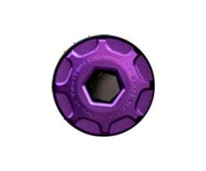 Vite di movimento centrale autoestrattiva oak per sram dub m18 m30 viola