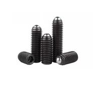 Vite di posizionamento in ferro nero con bloccaggio a sfera in acciaio, livello 12,9, pistone a molla(M12X30)