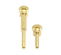 Vite di regolazione del minimo in ottone per carburatore E G | Ottone di alta qualità, resistente all'usura, regolazione precisa del minimo, versioni corte da 27 mm e lunghe 50 mm