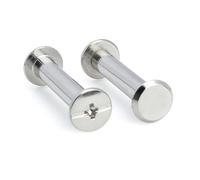 Vite di rilegatura for borsa in pelle, cintura, album fotografico, perno, vite, chiodo, rivetto, bullone, acciaio inossidabile 304 M2 M3 M4 M5 M6(23mm,10sets D5-M4)