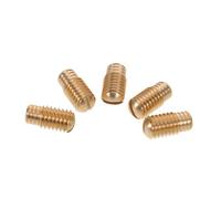 Vite di Riparazione per Sassofono Soprano, Set 5 Pezzi in Ottone | Rame e Ottone, per Tenon Joint e Prove in Banda, Colore Oro, Facile da Trasportare