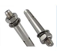 Vite di rottura a strappo in acciaio inossidabile, filettatura per vite di esplosione, bullone di espansione, vite di espansione M6M8M10M12-M10 * 60 (1 pezzo)