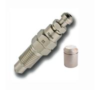 Vite Di Sfiato Bremsen Stahlbus 3/8 Zoll-24UNFx16 + Cappuccio Di Valvola Nichel