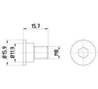 TEXTAR TPM0003 Bullone, Disco freno